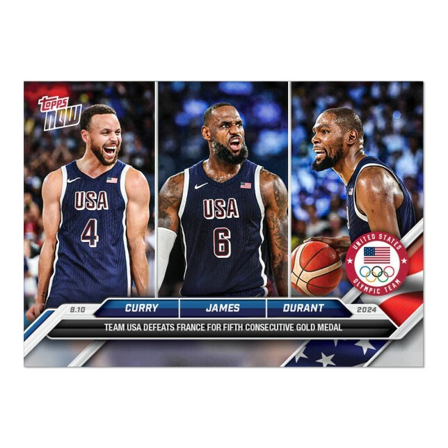 "現貨" 球員卡 2024 Olympic Games Curry,LBJ,KD