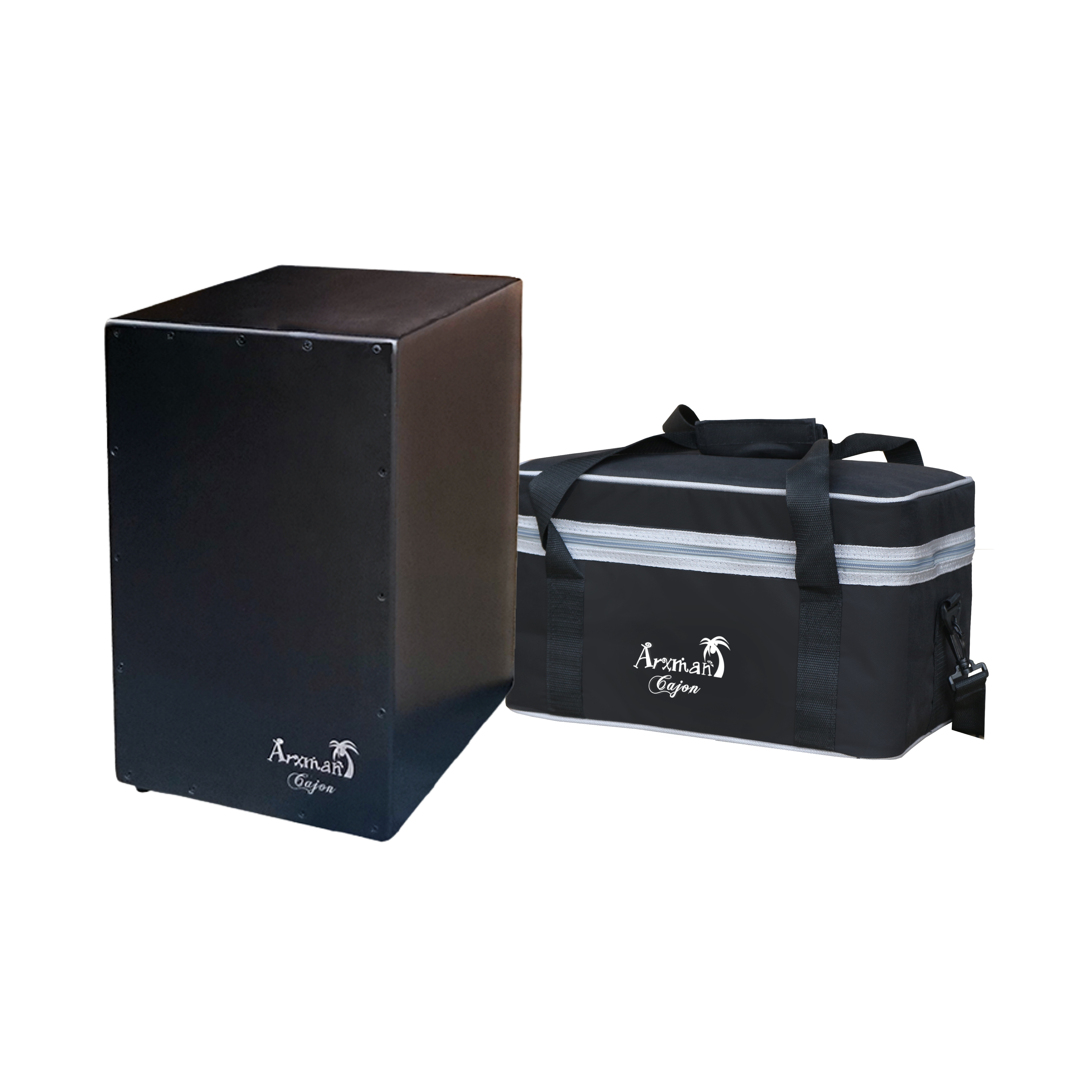 Arxman Arxman / CJ10 椴木木箱鼓(黑/原木)(附袋) 第 2 張圖片｜三峽鼓 / 打擊