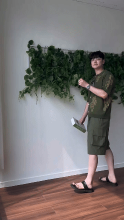 (韓國獨家特價)仙人掌短袖立領開衫