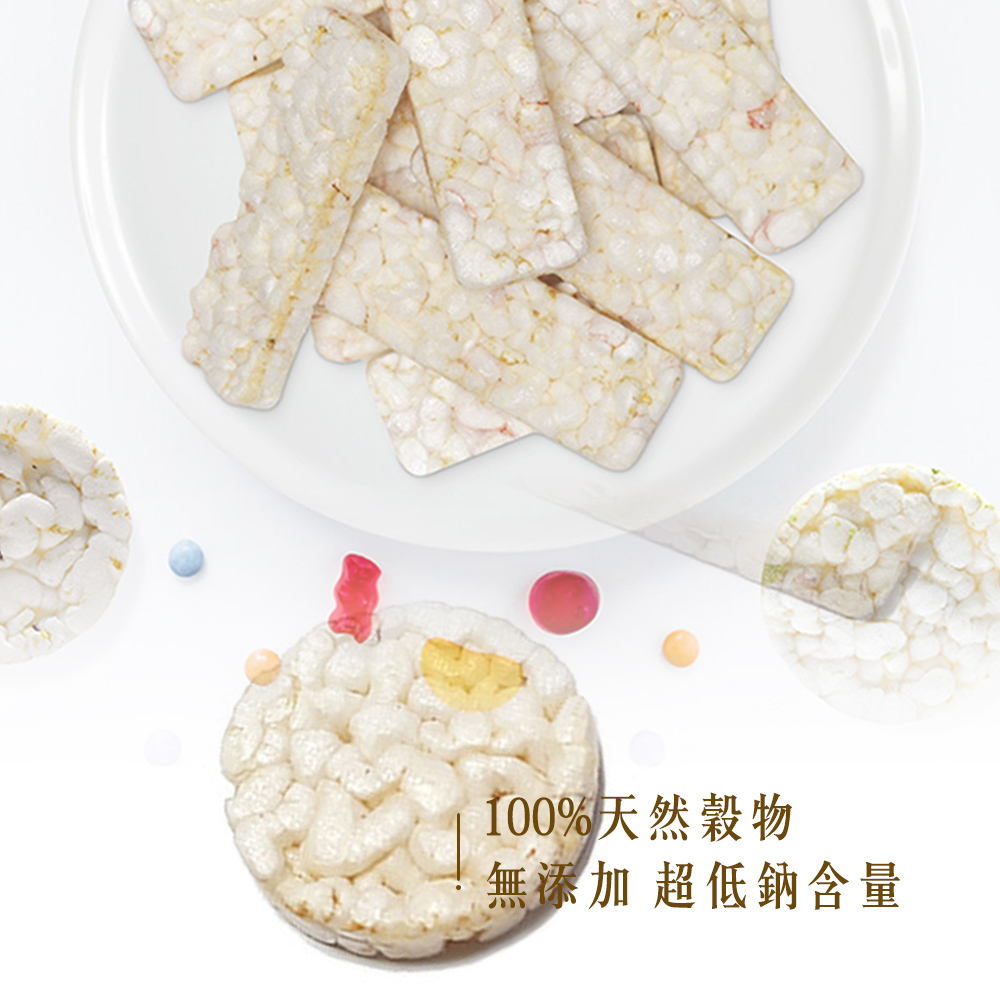 【韓國SSALGWAJA 米餅村】磨牙米餅(30g/包)