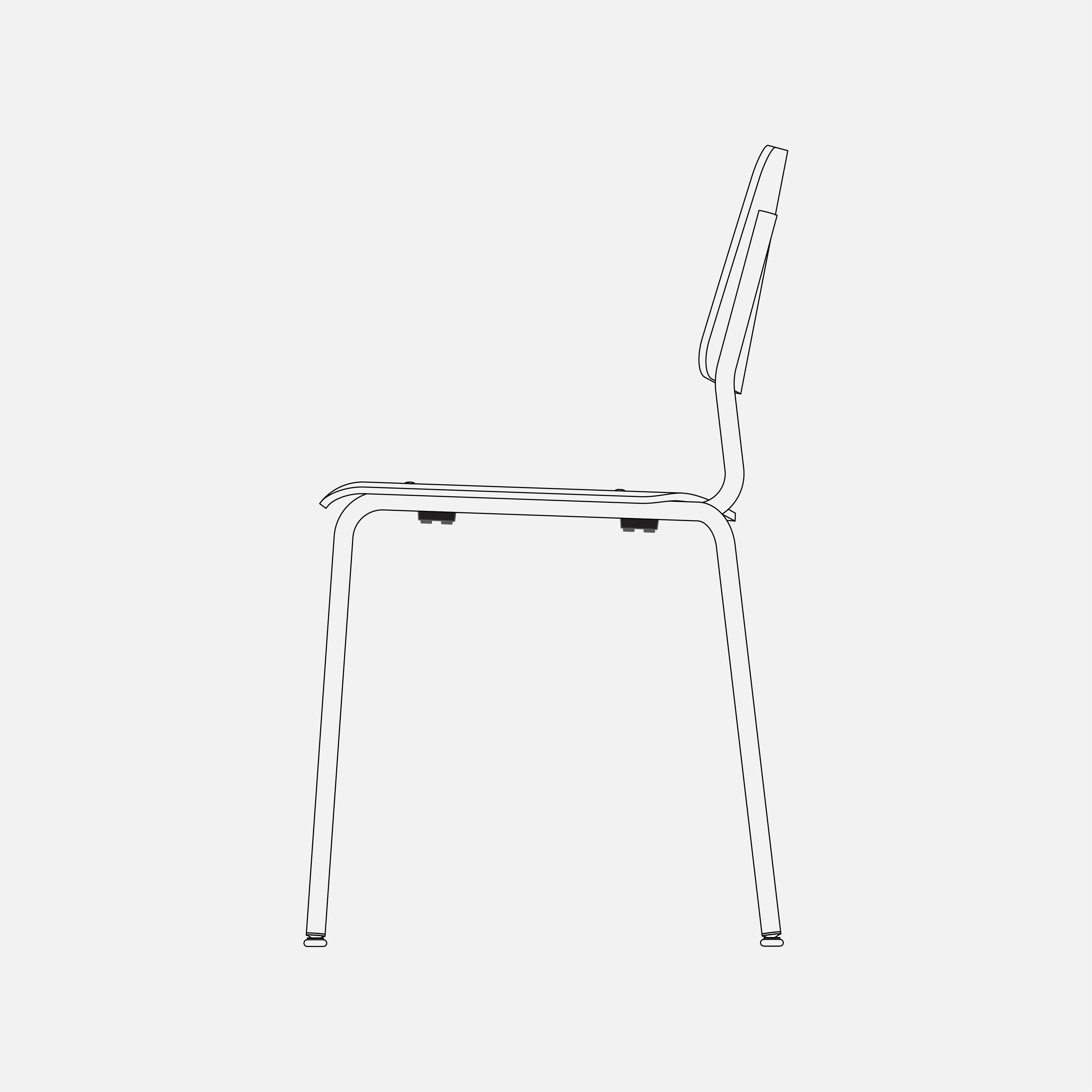 Fore 堆疊保護墊黑色 4 個