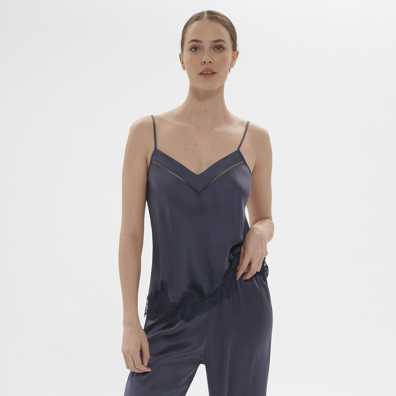 NOCTURNE 夜曲 上衣 深海藍