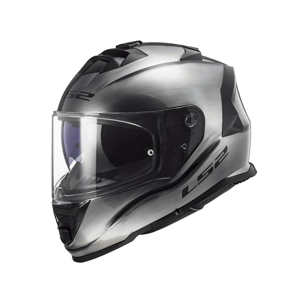 LS2 FF800 STORM-II JEANS 金屬銀 彩繪 全罩帽 內墨片款式