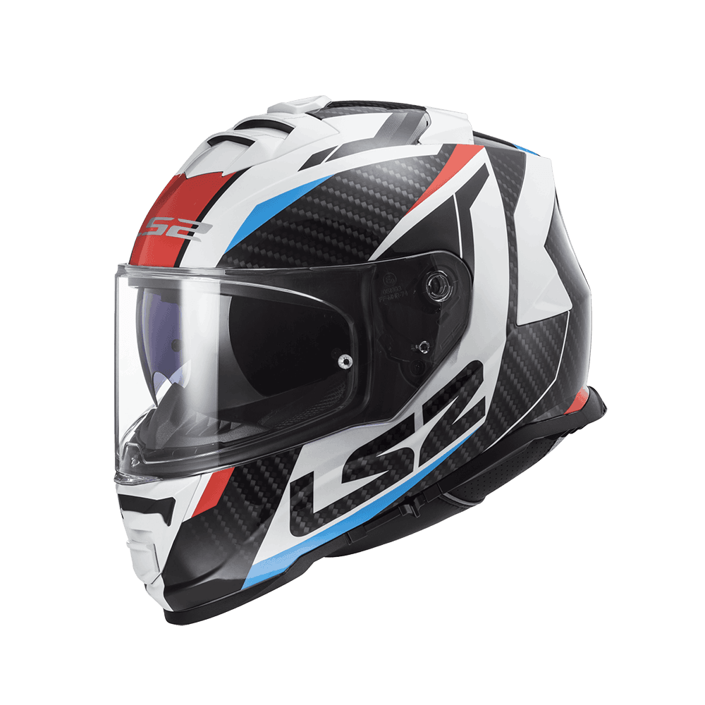 LS2 FF800 STORM-II RACER 白紅藍 彩繪 全罩帽 內墨片款式