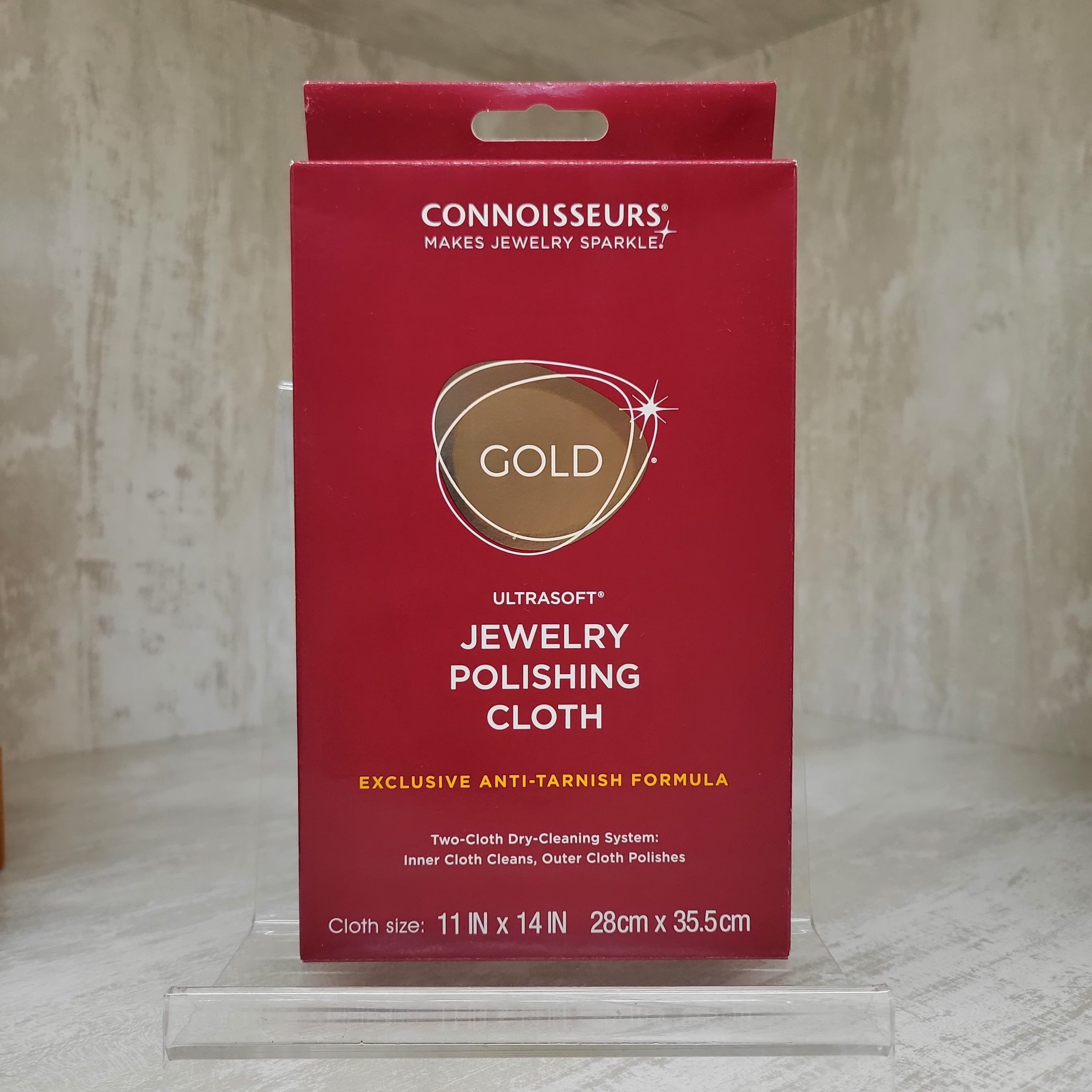 Connoisseurs Gold Jewelry Polishing Cloth~ 925/750/950等等均可使用