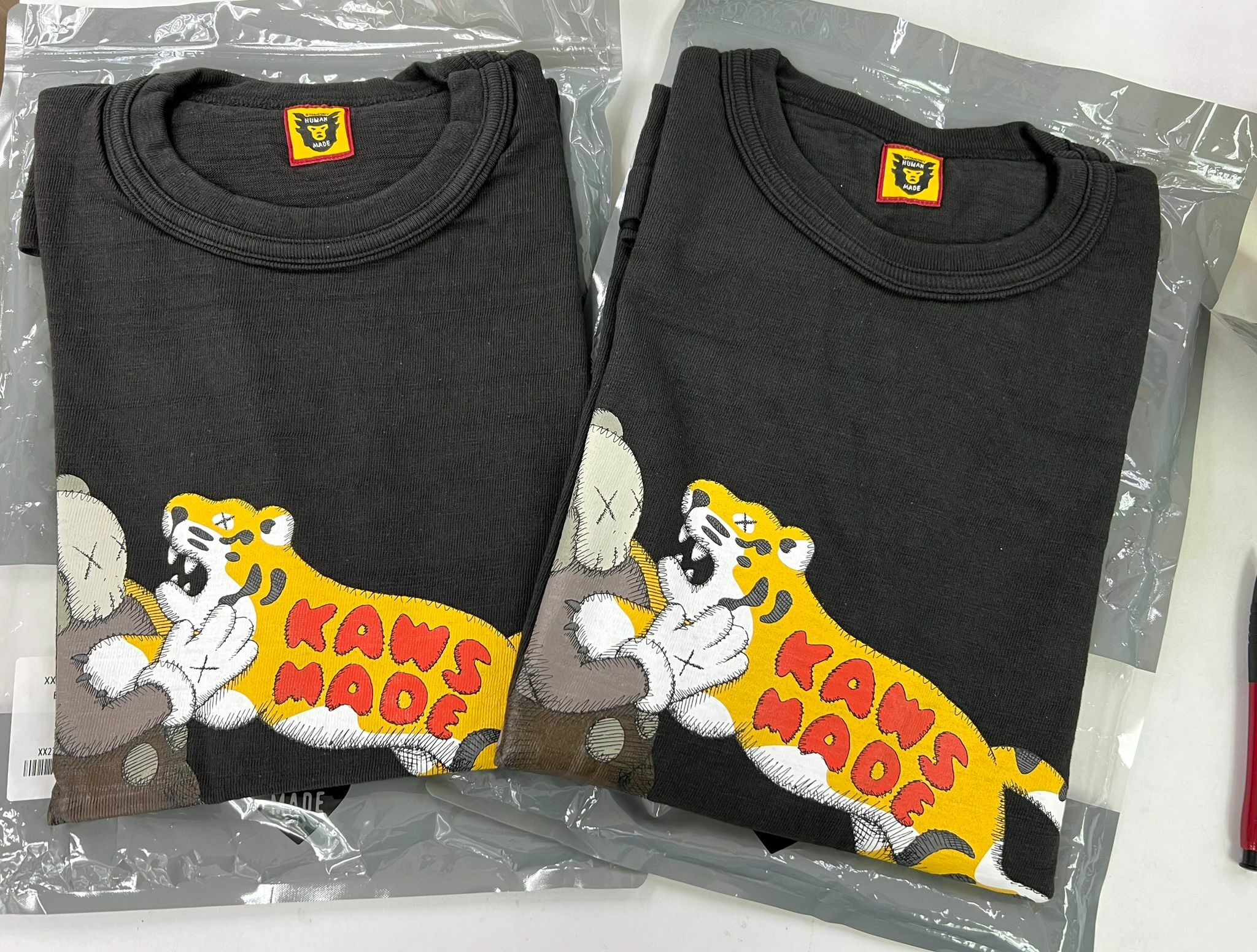 Human Made X KAWS TEE 2024  BLK (XXL /3XL)