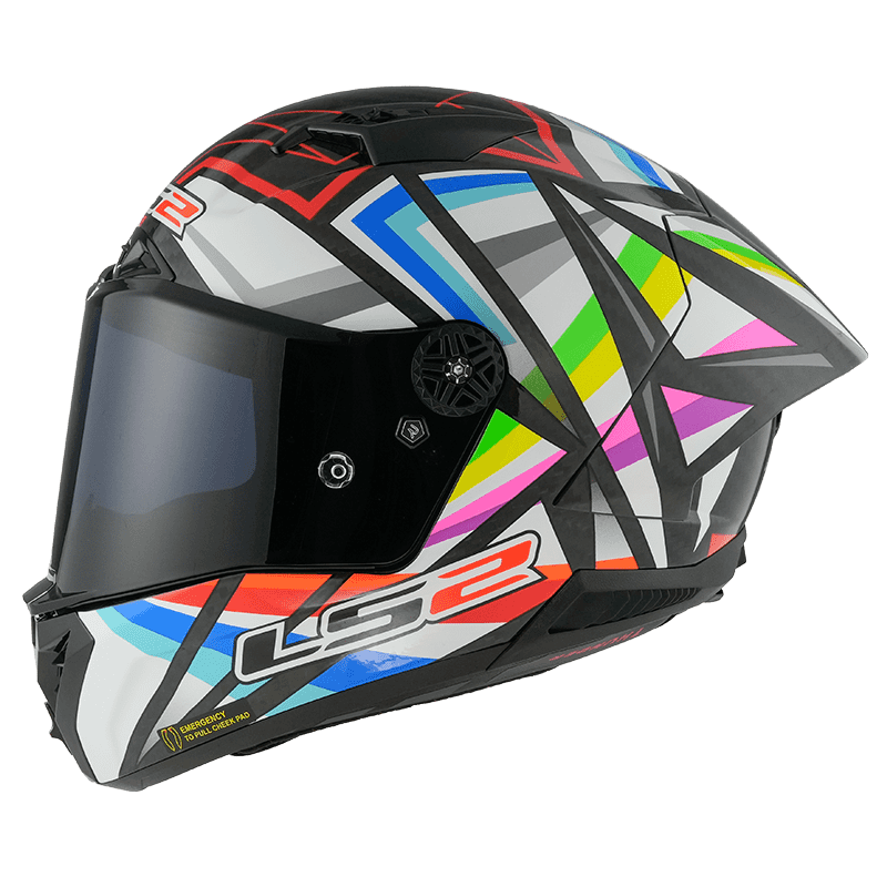 LS2 FF805 THUNDER CARBON GP AERO FLASH 亮光 選手彩繪 全罩帽 碳纖維 輕量