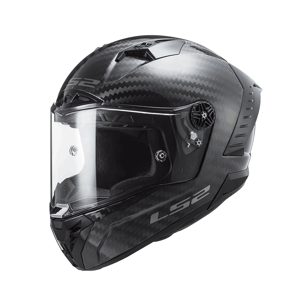 LS2 FF805 THUNDER CARBON 亮光黑 素色 全罩帽