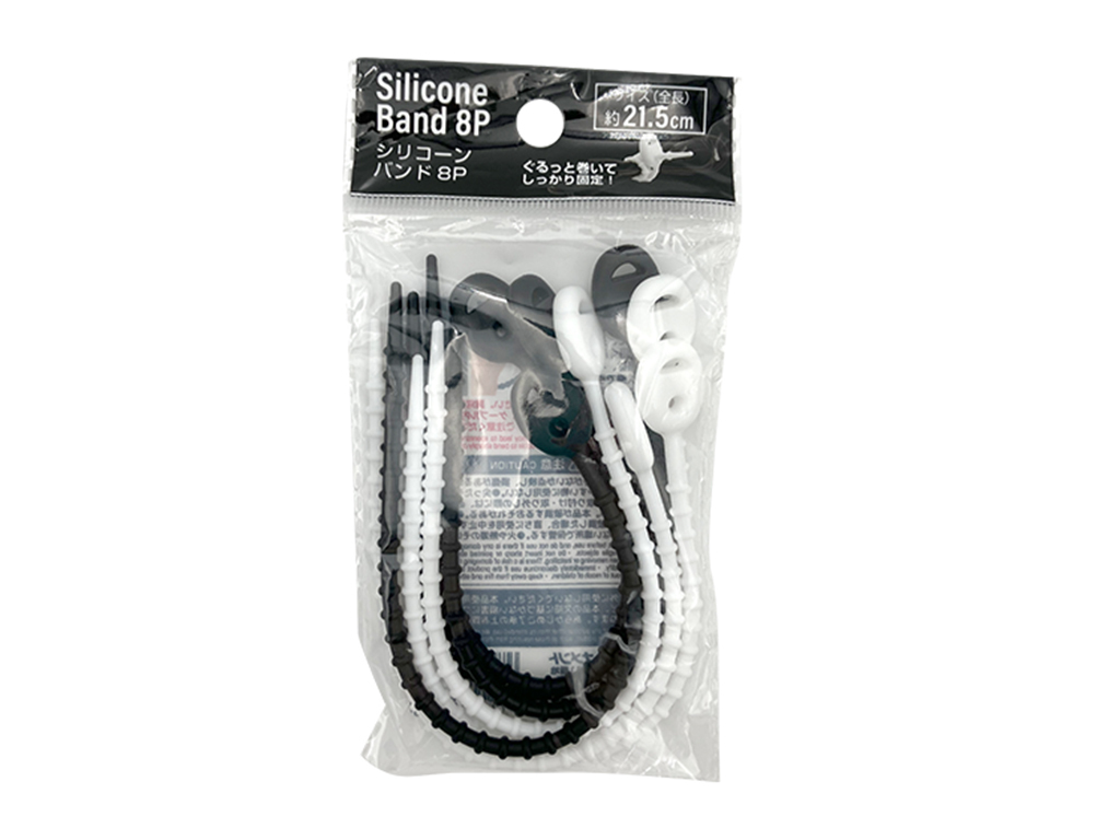 矽膠束線帶/8入
