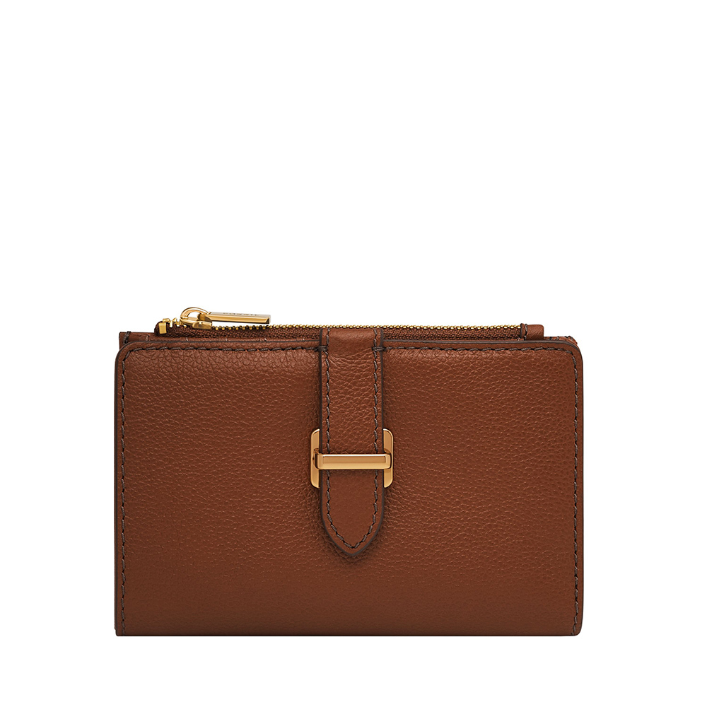 Emery 真皮金釦多功能短夾(多色可選)