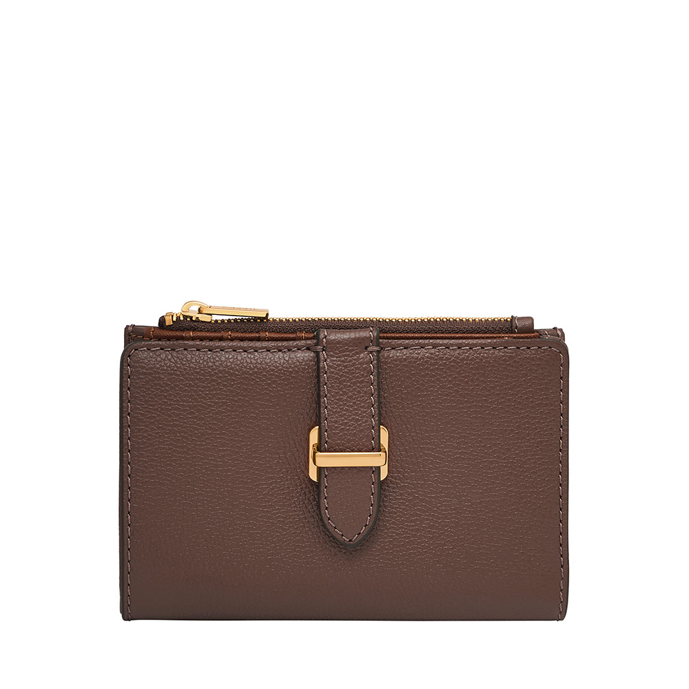 Emery 真皮金釦多功能短夾(多色可選)