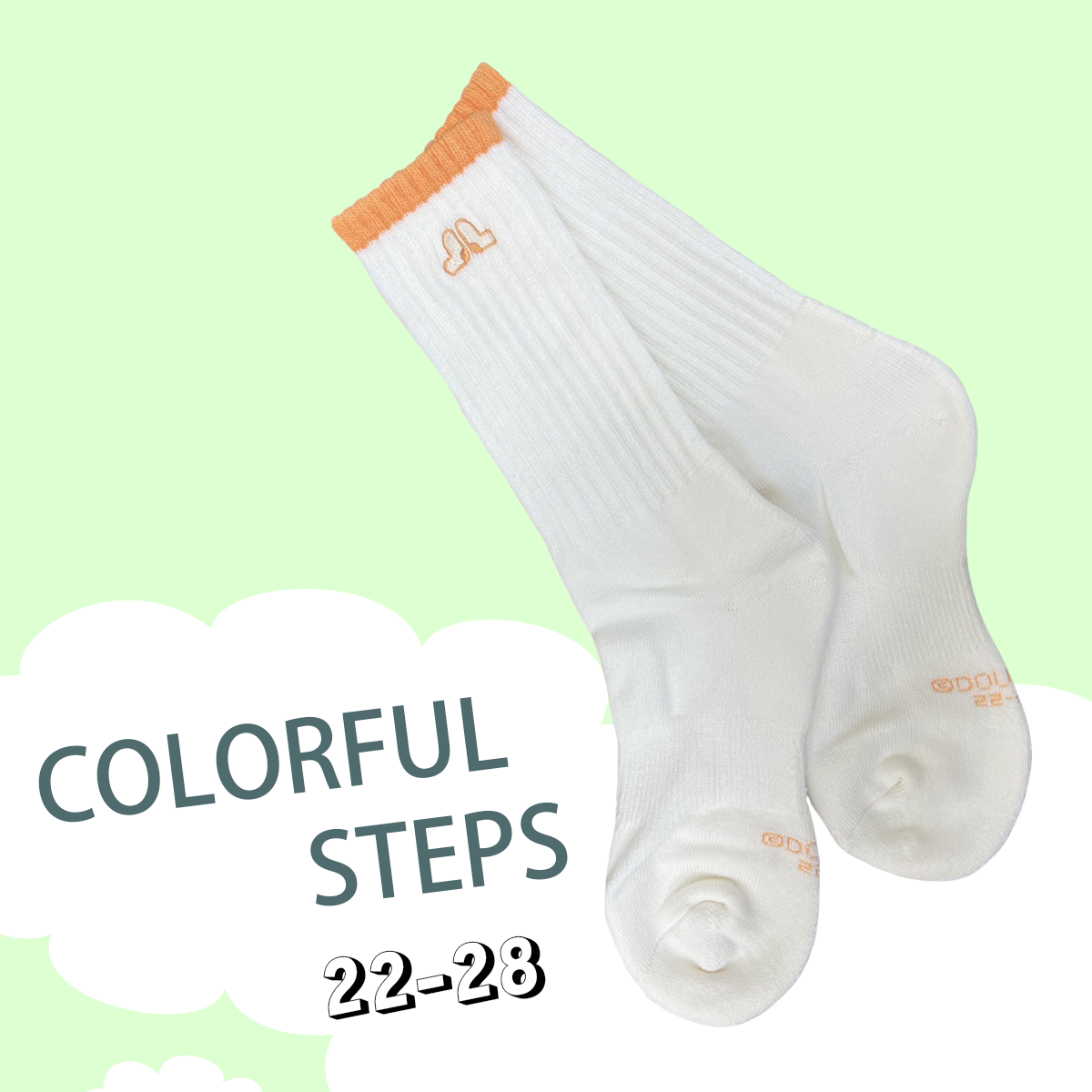 COLORFUL  STEPS 長襪 厚底襪 3/4襪