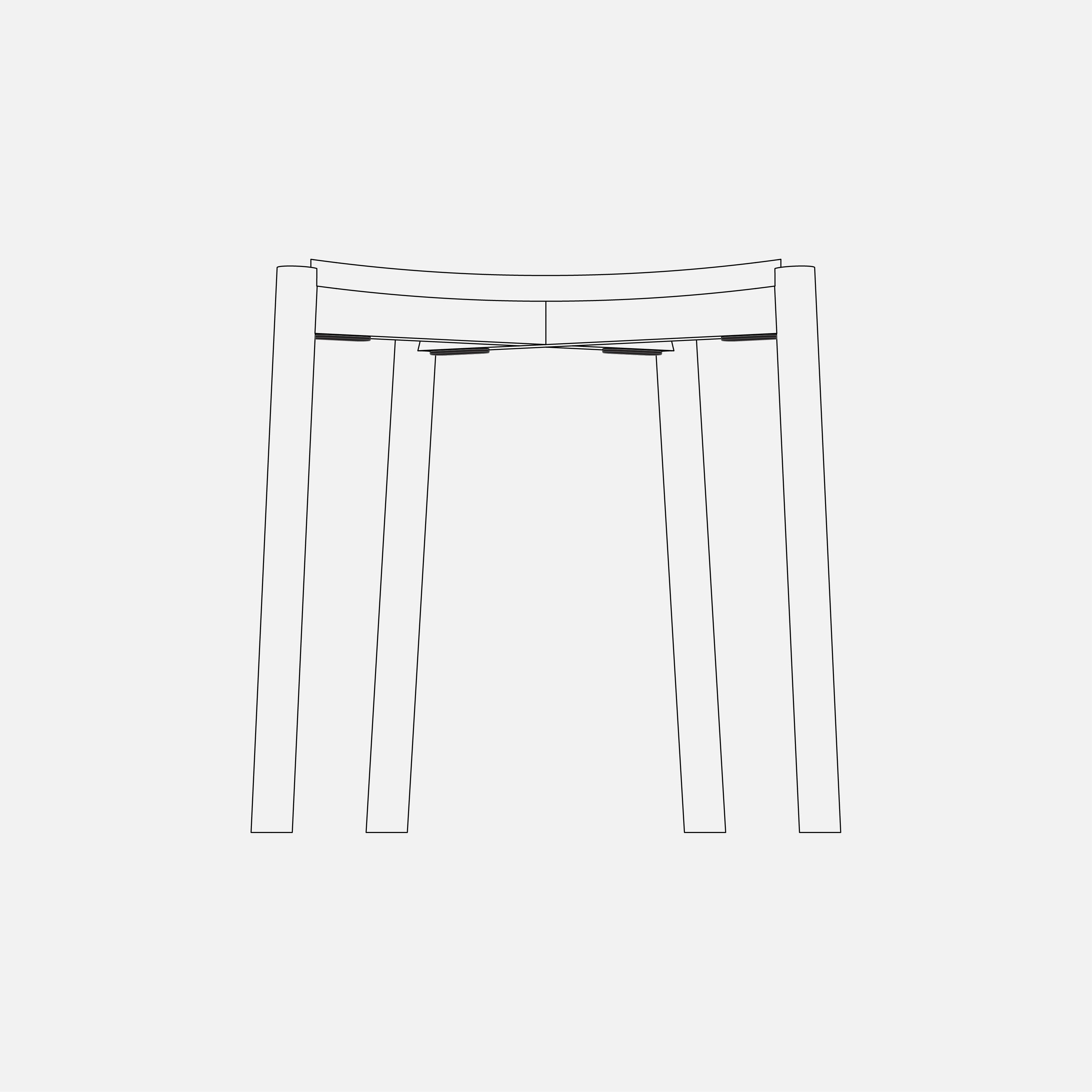 TARS 背膠保護墊 - TOVA 背膠腳墊黑色  4 個