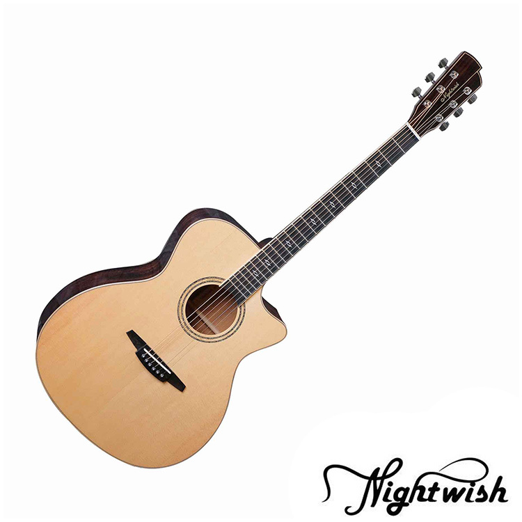 Nightwish N9 GC 英格曼雲杉木 全單板 木吉他 含原廠琴袋