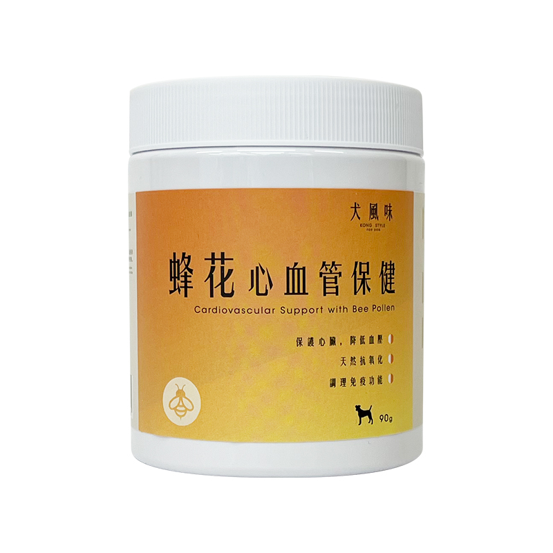 [*$208/2盒] [香港製造]犬風味 蜂花心血管保健粉．90g（營養保健）