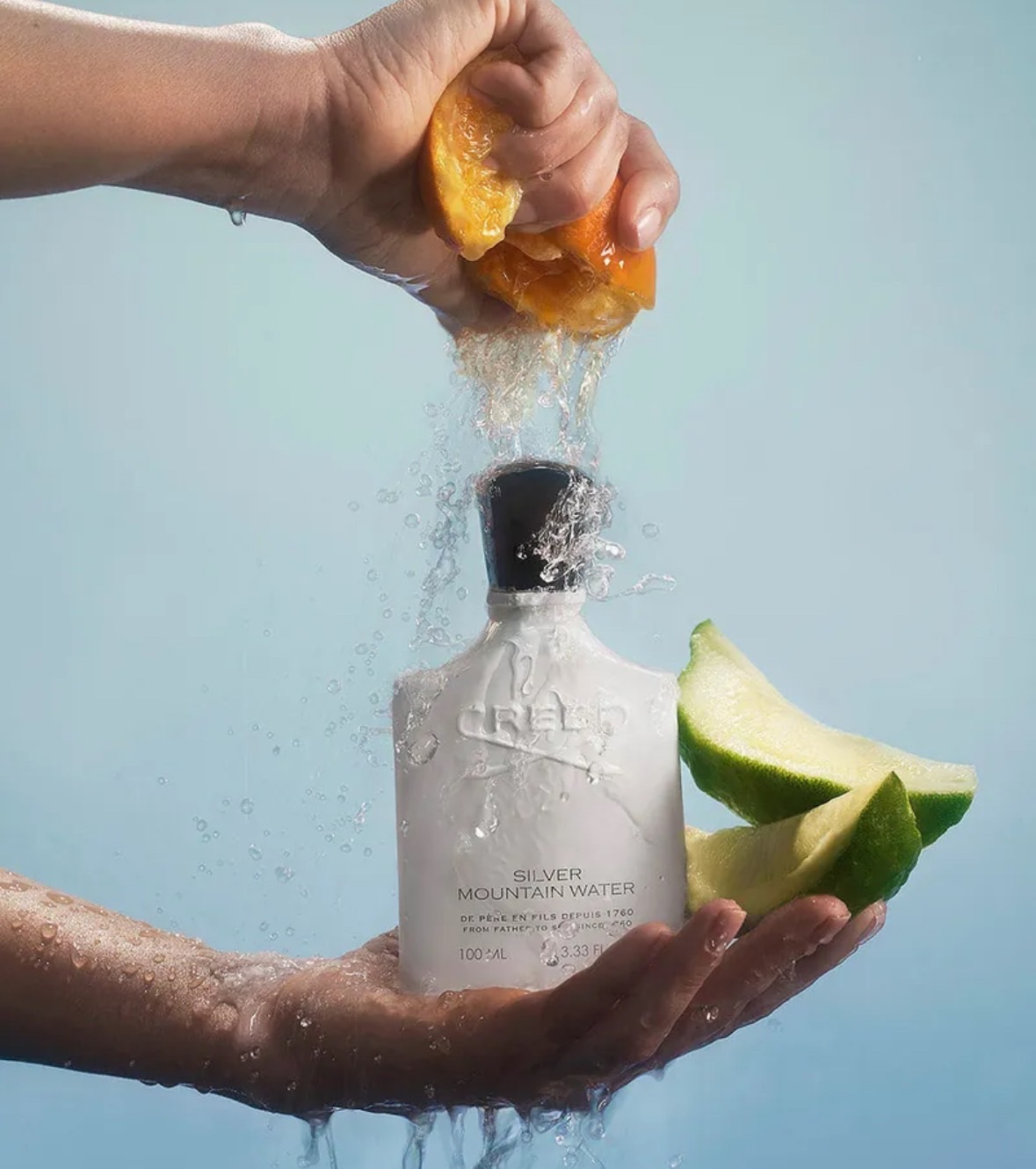 銀色山泉男性淡香精