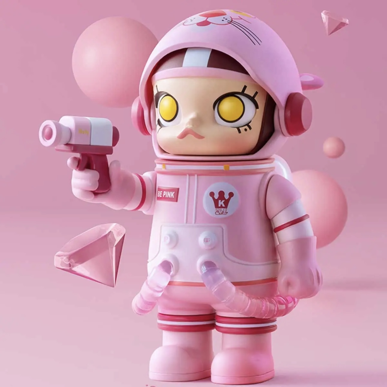 POPMART泡泡瑪特 MEGA SPACE MOLLY 100% 週年系列2-A盲盒 單個