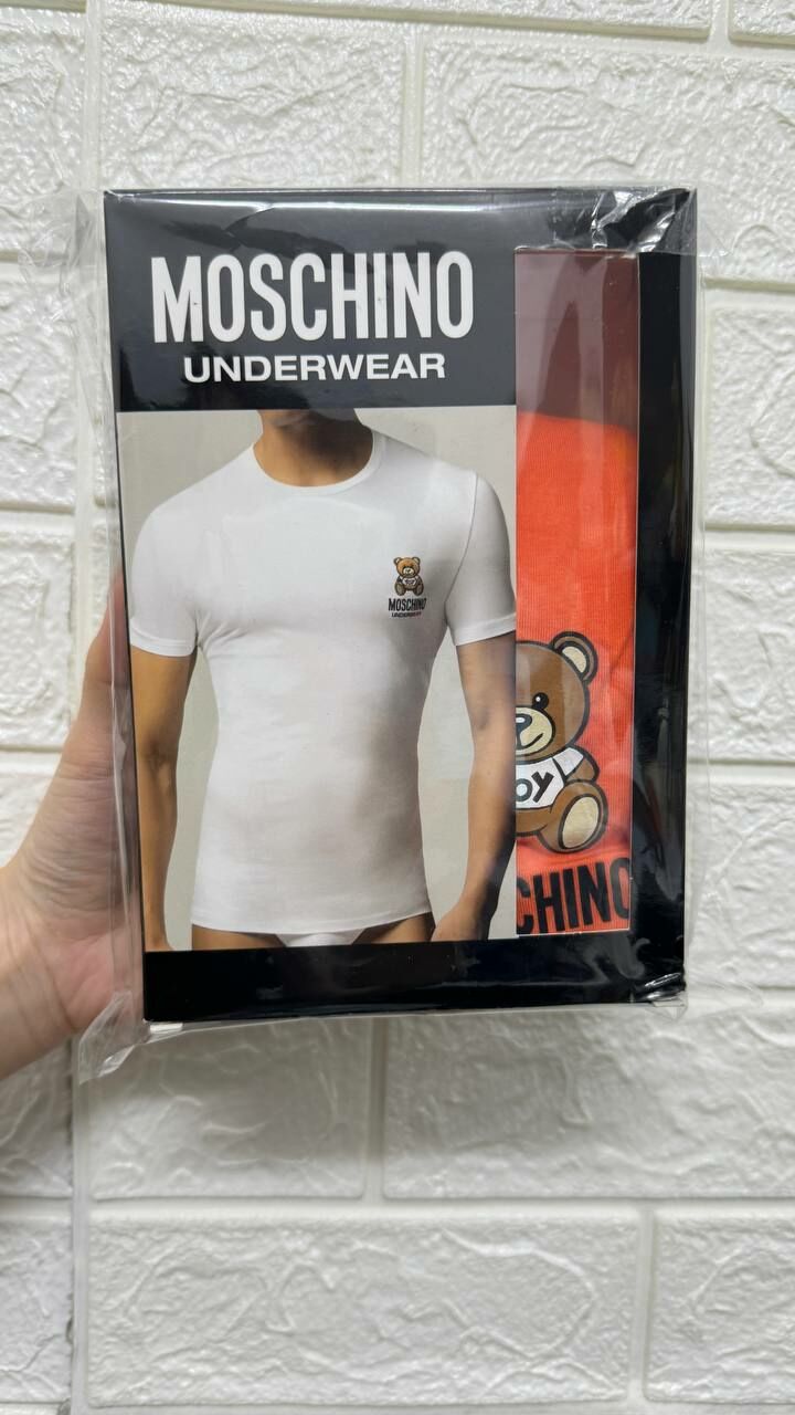 [S] MOSCHINO BEAR LOGO UNDERWEAR,MULTI, V1V0784441035 (SM871)