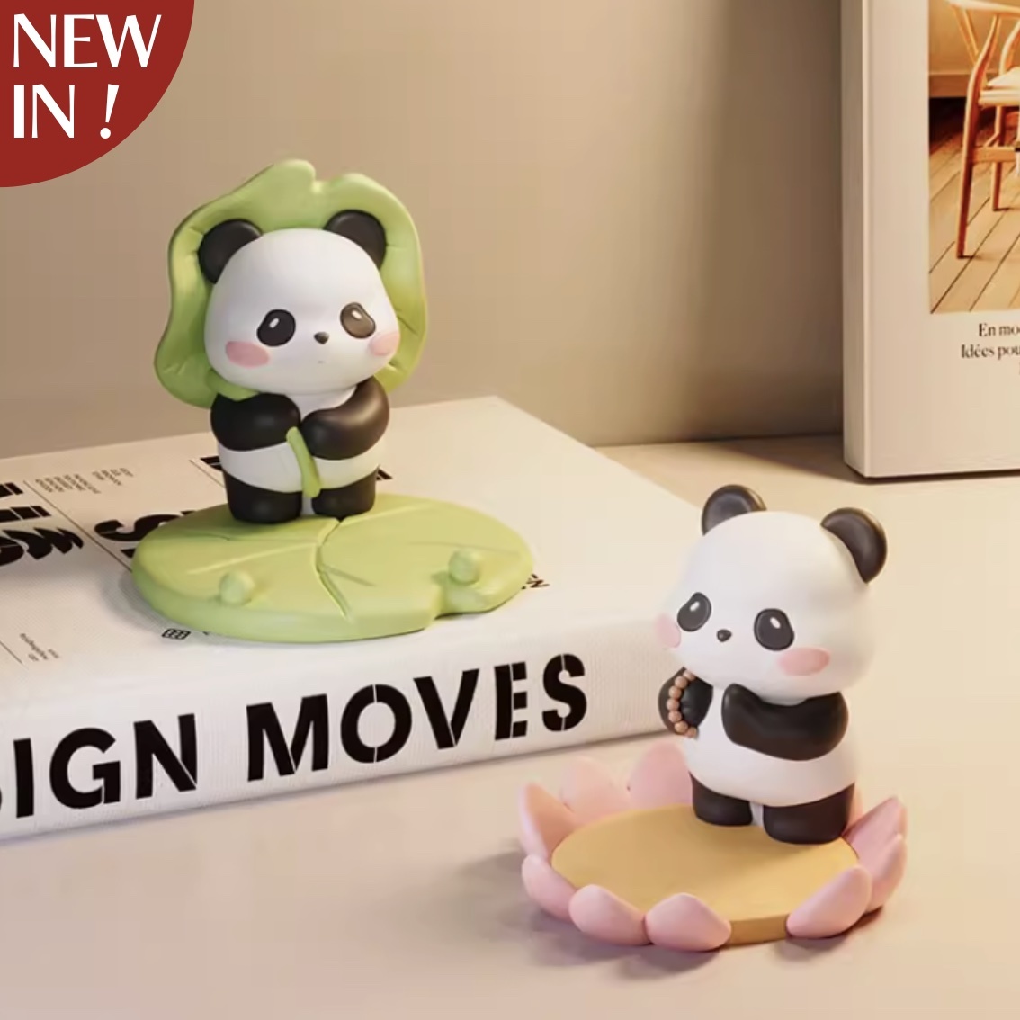 【24H出貨】佛系熊貓擺飾架