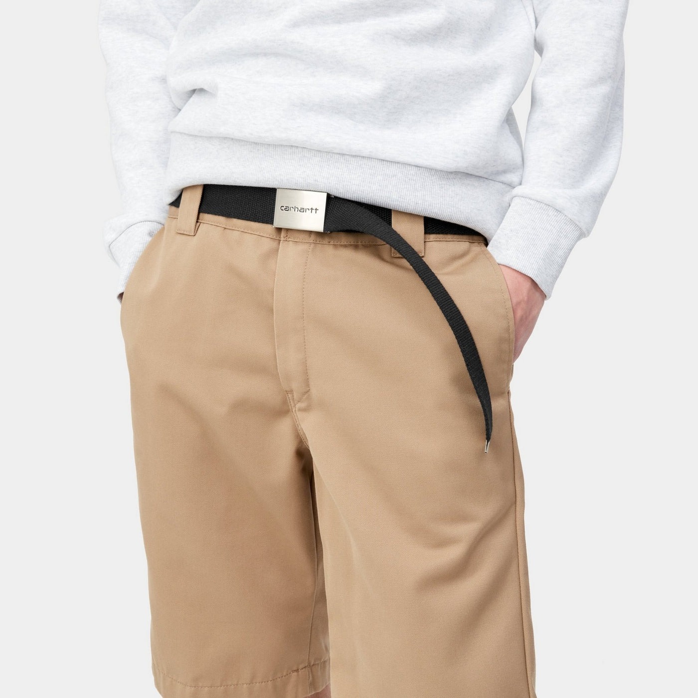 【車庫服飾】CARHARTT WIP 24FW Clip Belt Chrome