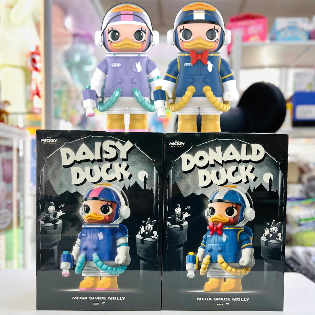 400% MEGA SPACE MOLLY Donald Duck/Daisy