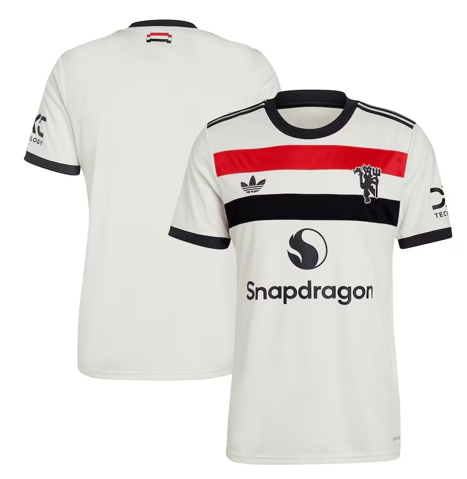 24-25曼聯二客球迷版球衣