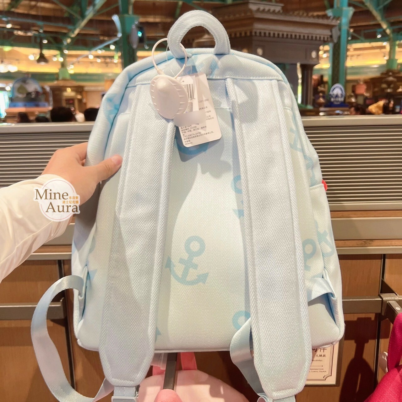 唐老鴨 Donald 絨毛大頭 造型 後背包 -上海迪士尼樂園