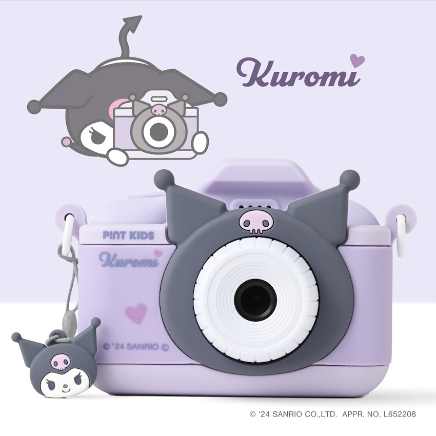 日本新版 Sanrio 兒童相機 - Kuromi