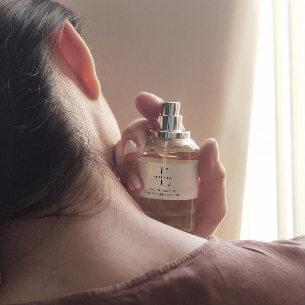 CUOIO・VELVET CUIR 皮革與綠橄欖淡香精50ml｜中性香水｜L'ESSENZA