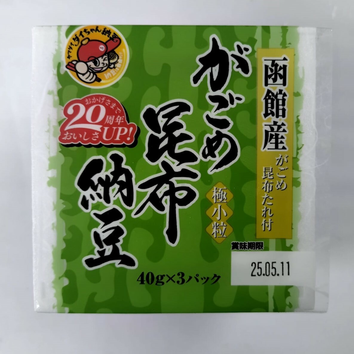 日本北海道海帶昆布納豆 (3件裝) 120g