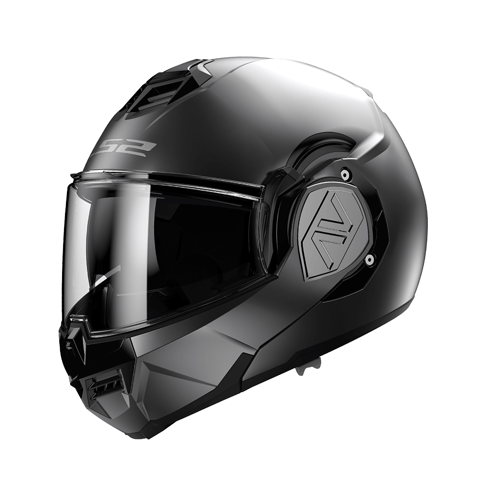 LS2 FF906 ADVANT 鈦銀 素色 可掀式帽款