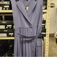 [S] DKNY DKNY JACKET DRESS,BLUE, B1470646-BLU (SD1052)