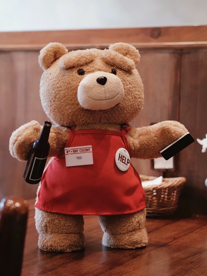 泡泡瑪特 TED2 熊麻吉 泰迪熊 玩偶 30公分