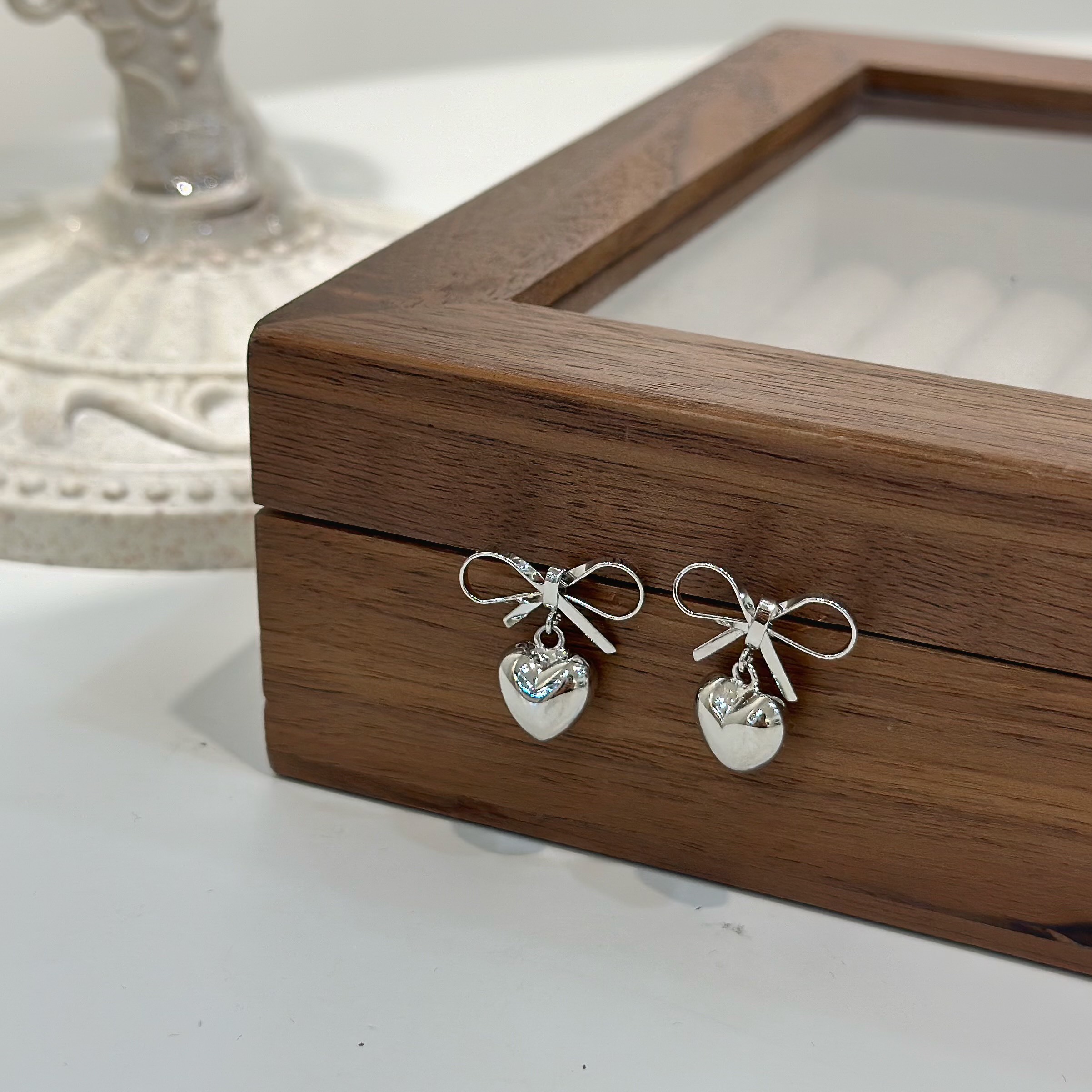 F16蝴蝶結愛心小垂吊