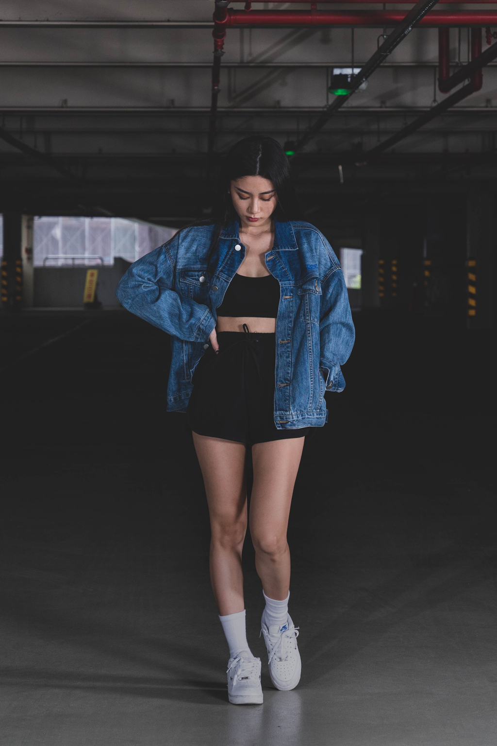 ISFN | Denim jacket Blue 牛仔外套