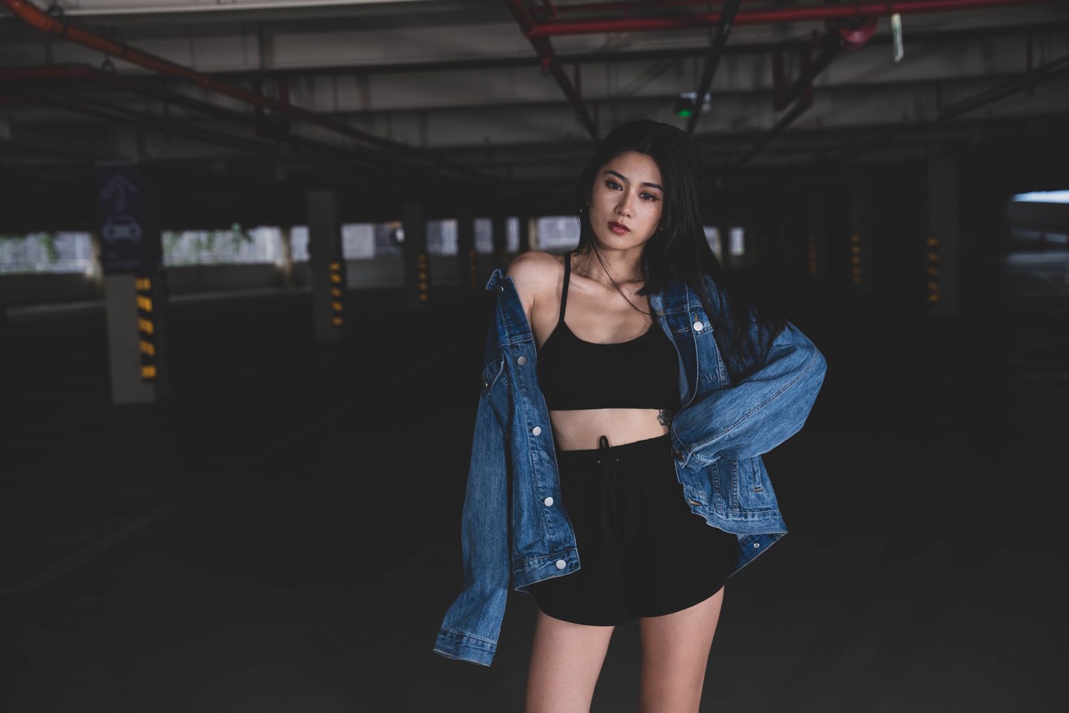 ISFN | Denim jacket Blue 牛仔外套