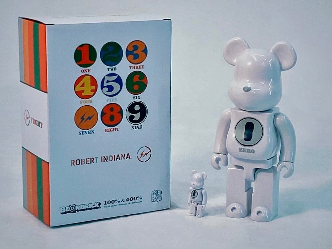 APAIR】預購BE@RBRICK x ROBERT INDIANA × fragmentdesign