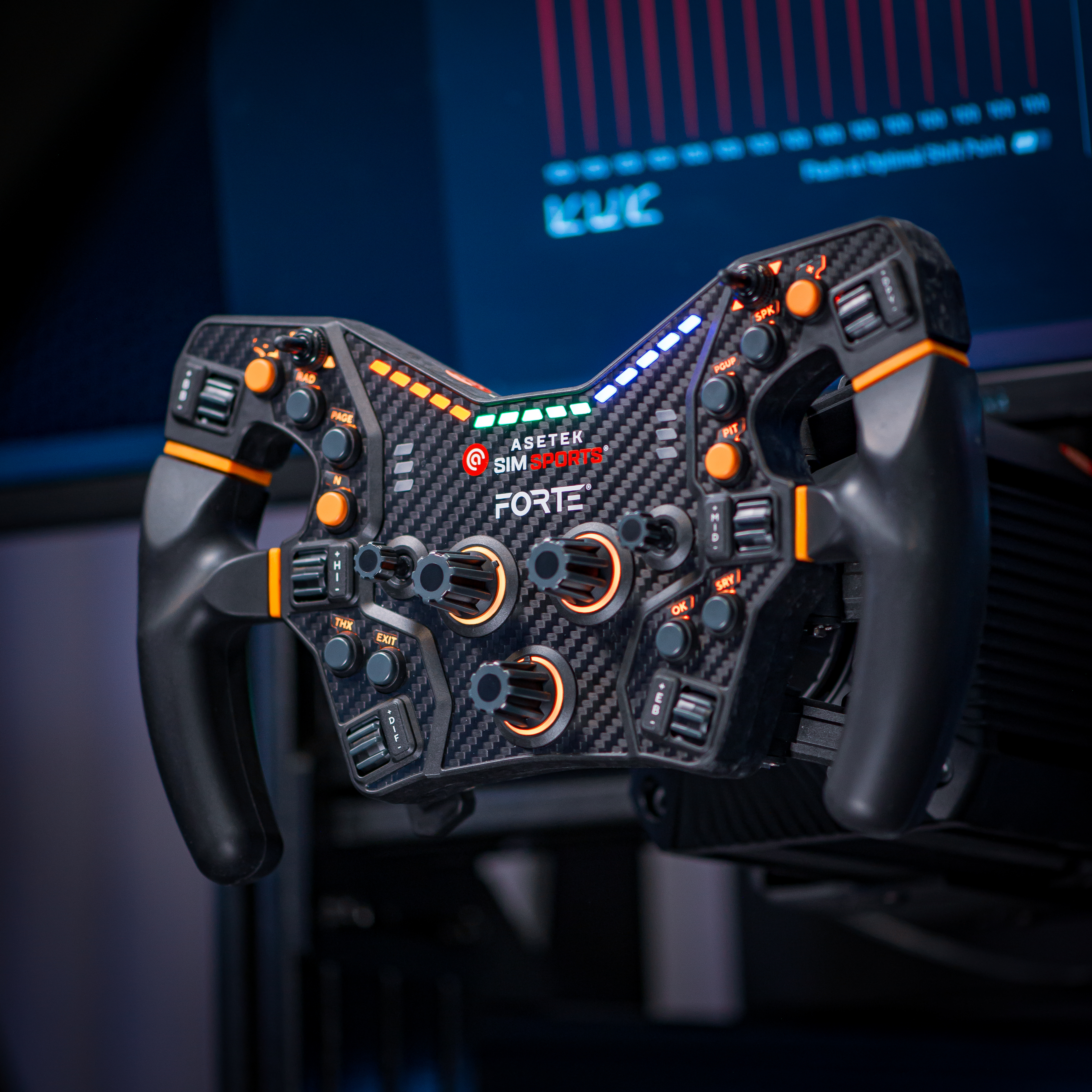 Asetek SimSport Forte® Formula Steering Wheel