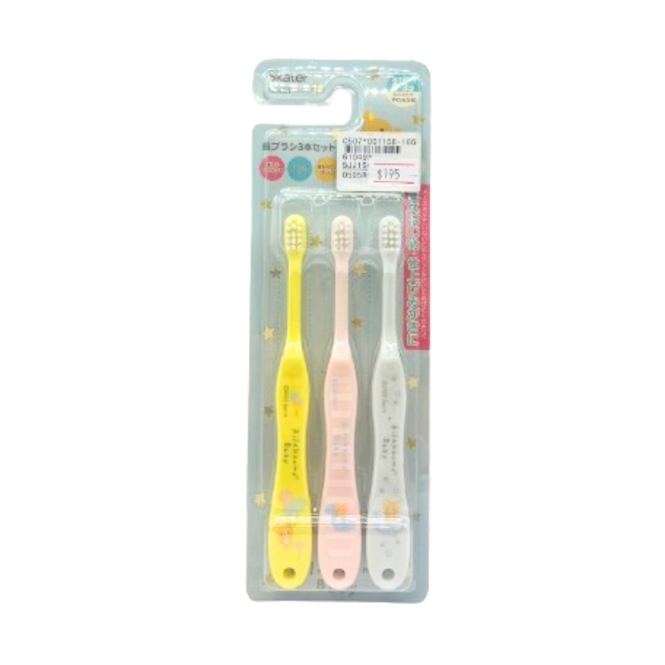拉拉熊 Rilakkuma-嬰兒乳牙刷  3入