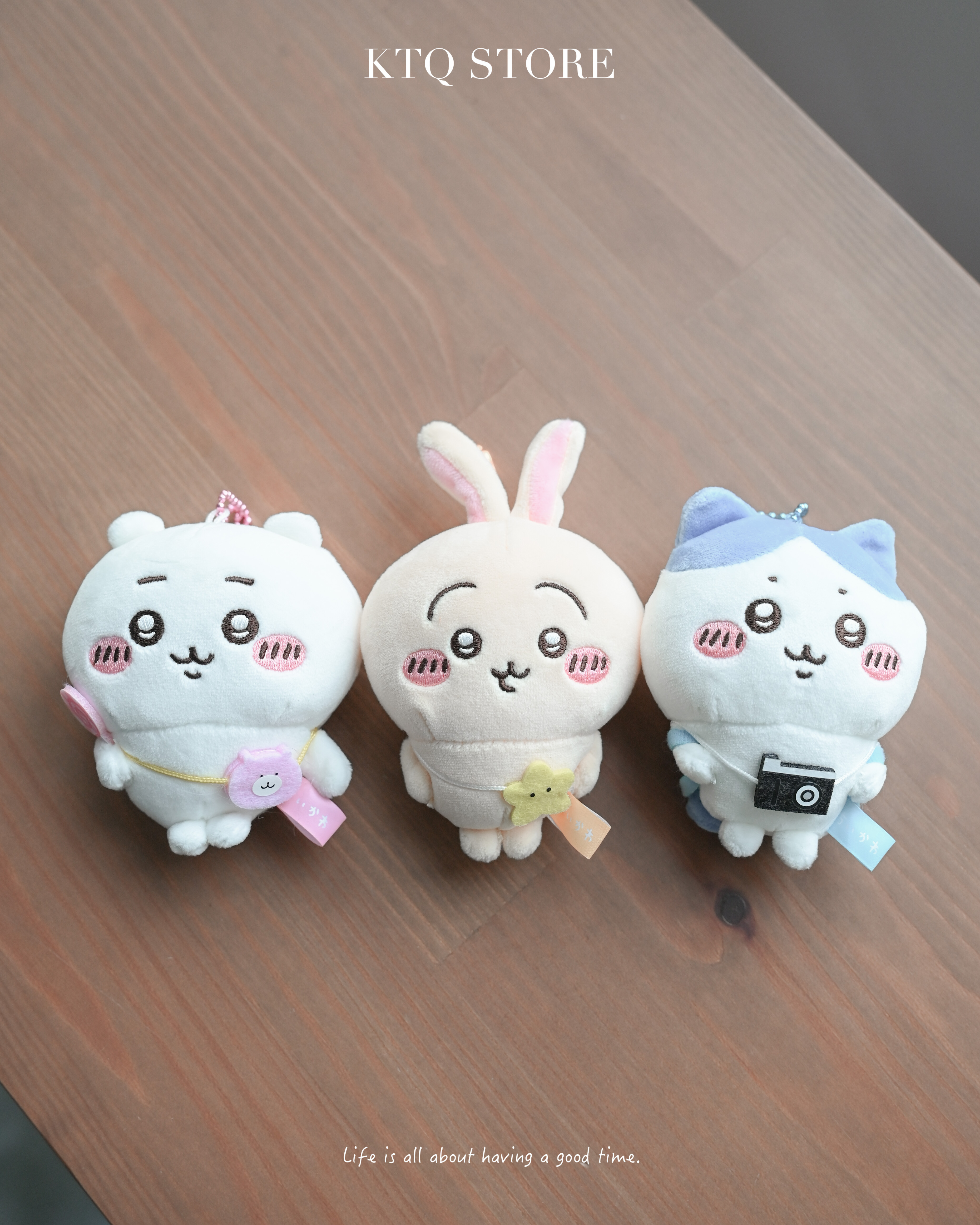 KTQ STORE ‧ 日本 Chiikawa 吉伊卡哇 出遊系列 吊飾 吉依 小八 烏薩奇