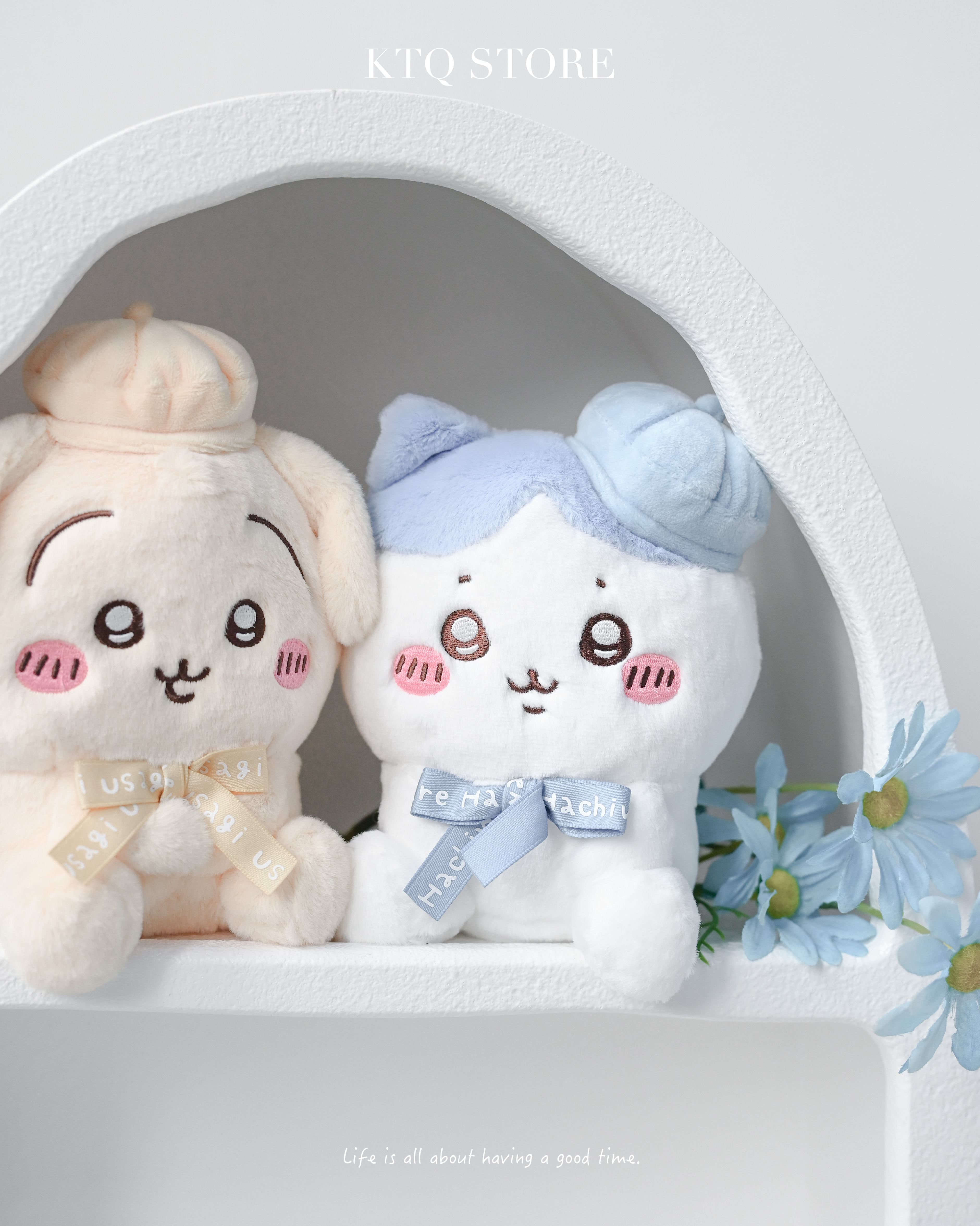 KTQ STORE ‧ 日本 Chiikawa 吉伊卡哇 東京車站限定 S娃娃 貝雷帽款