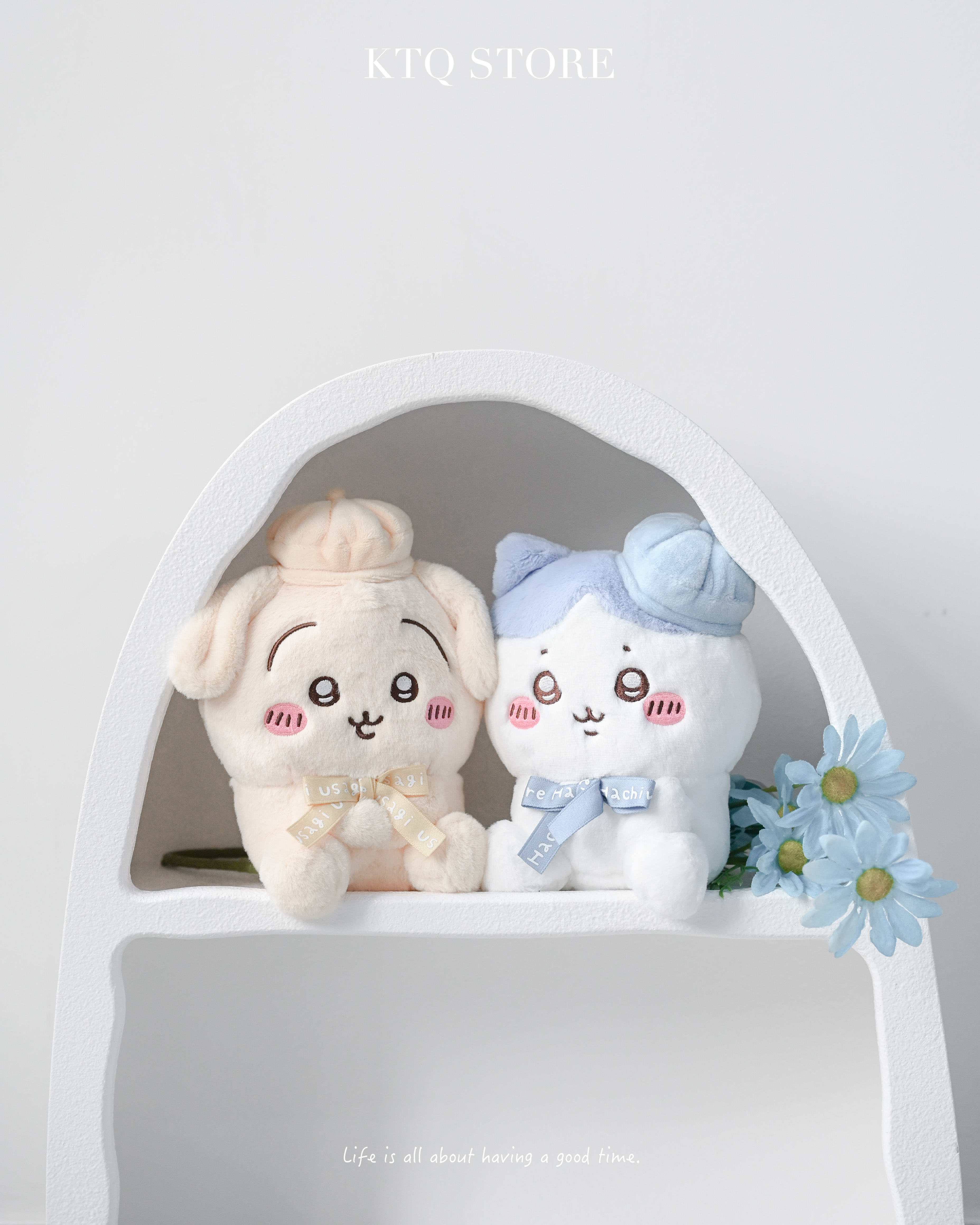 KTQ STORE ‧ 日本 Chiikawa 吉伊卡哇 東京車站限定 S娃娃 貝雷帽款