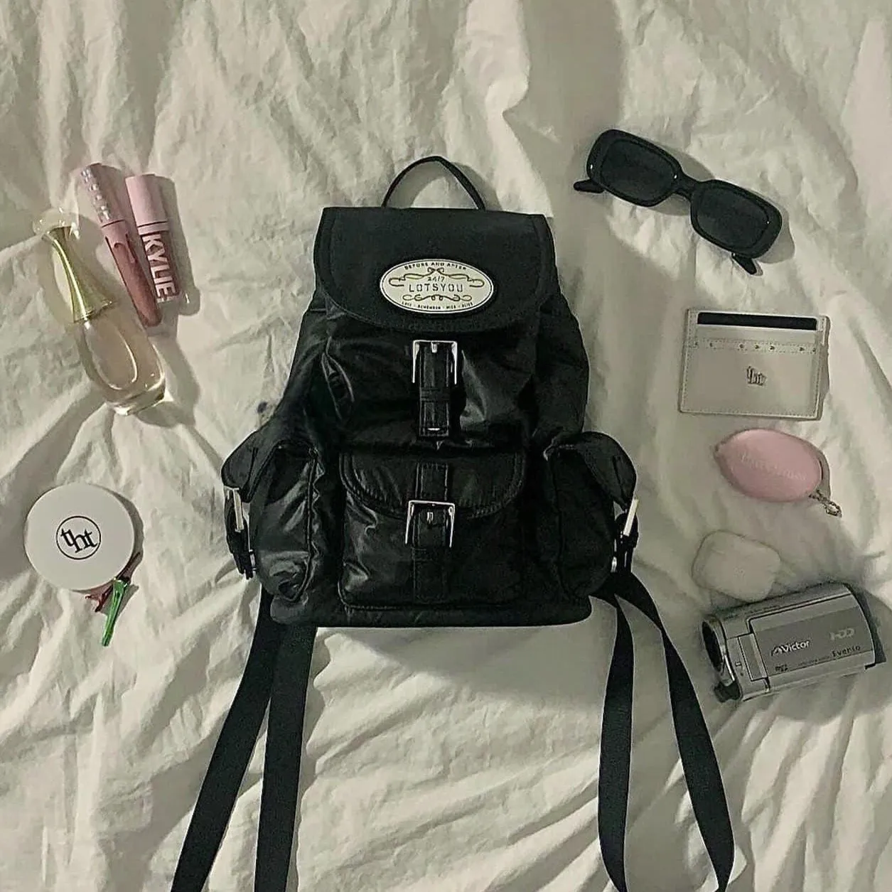 🇰🇷限時代購 LOTSYOU CHUBBY BACKPACK 後背包  Jennie同款⭐️