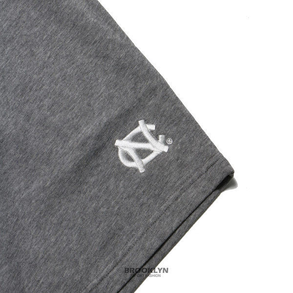 【下殺↘ $399】NCAA NCSU 北卡 羅來納 灰色 刺繡 5分短 棉褲 男  7221550212