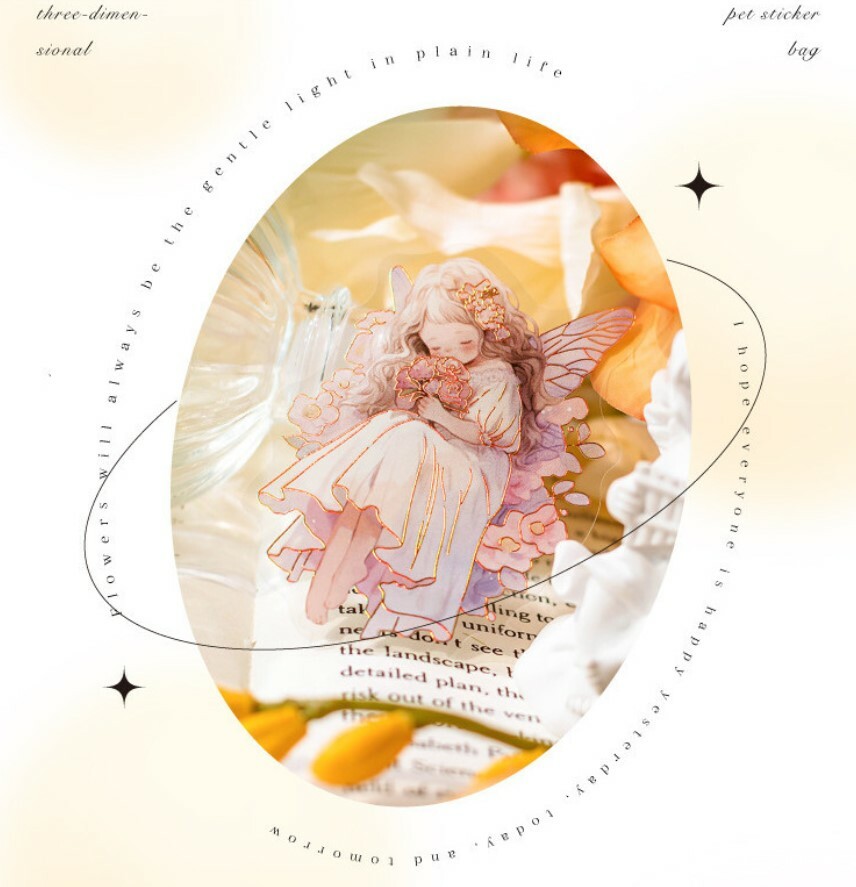 Sticker Flakes - Forest Girls