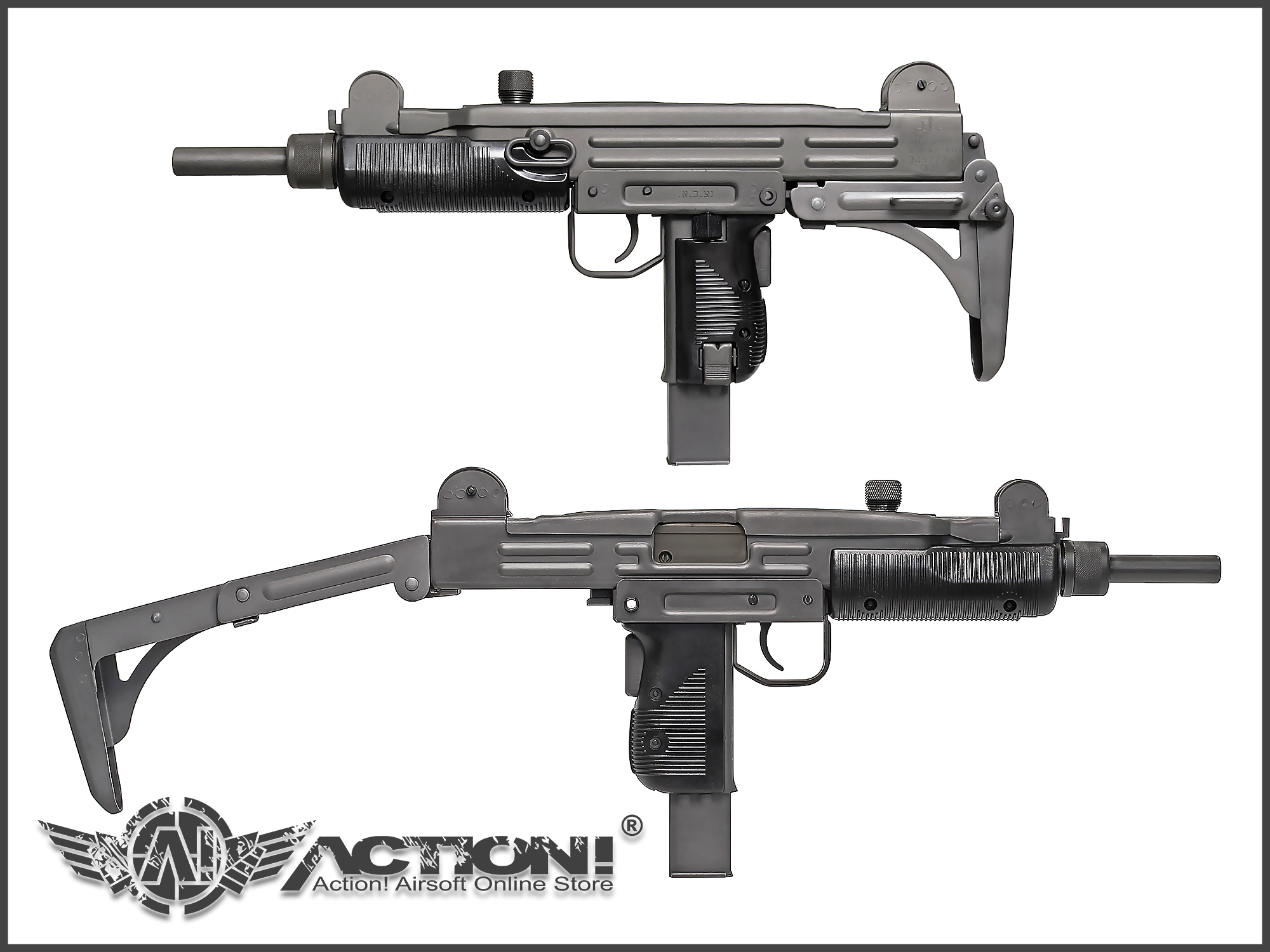 NORTHEAST - UZI 60 AIRSOFT GBB SMG (Folding Stock) Isr