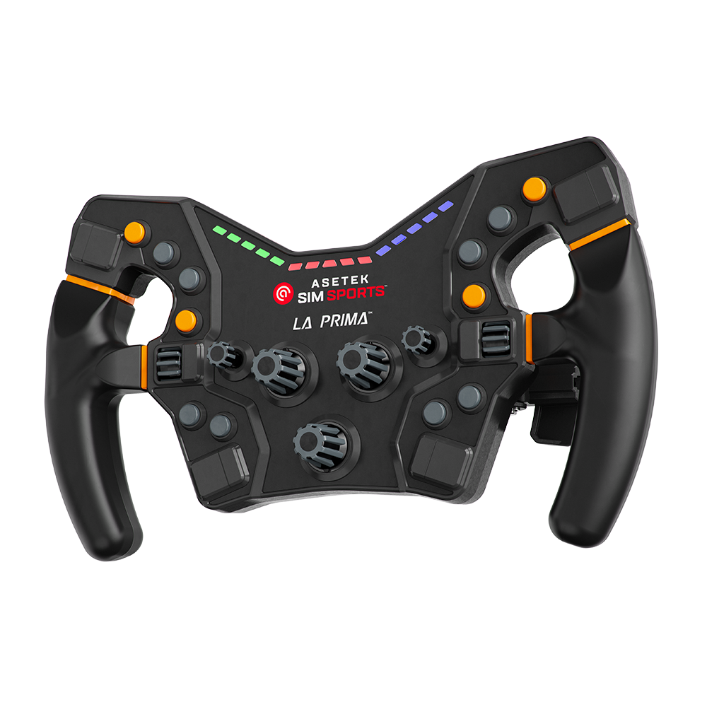 Asetek SimSports® La Prima™ Formula Steering Wheel