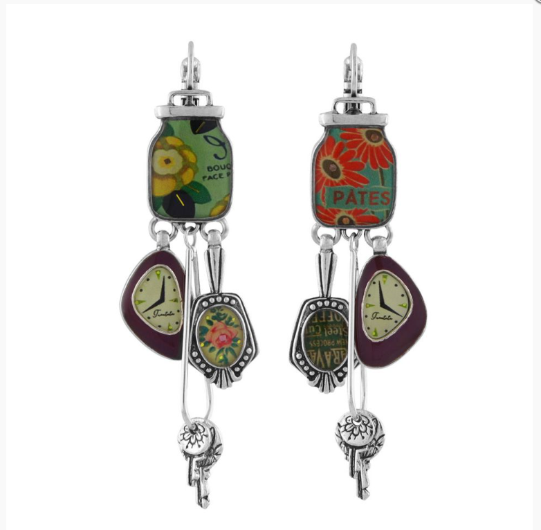 Taratata Living room Lever back earrings fantaisie - H24-05707-10M