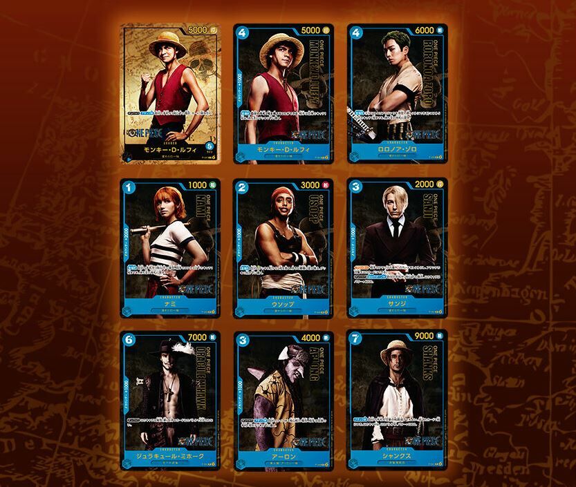 ONE PIECE CARD GAME 豪華卡牌組合 -Live Action Edition-
