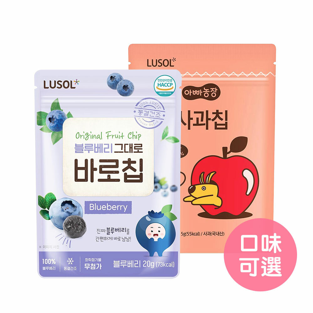 【韓國LUSOL】幼兒點心 水果果乾